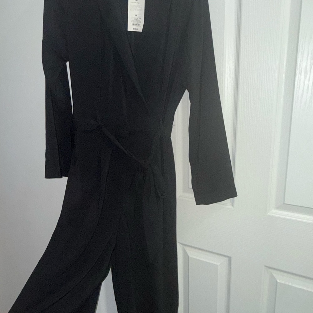 a new day Black Jumpsuit